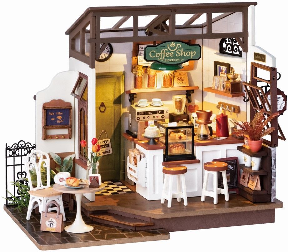 Robotime No.17 Slow Life Café