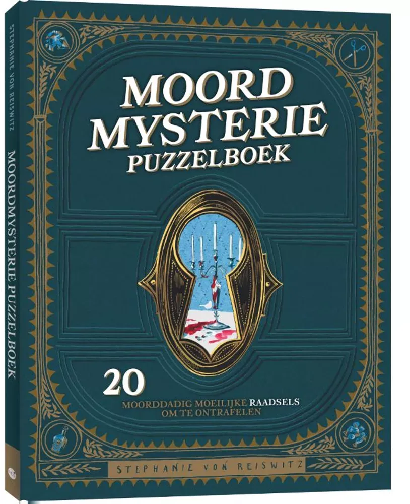 Moordmysterie Puzzelboek