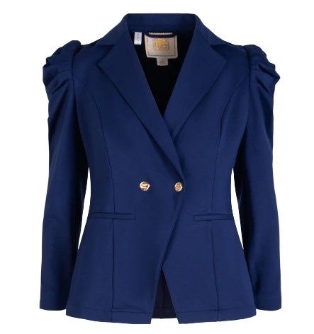 Bradshaw Blazer, Colour: Navy Ponte, Size: Small