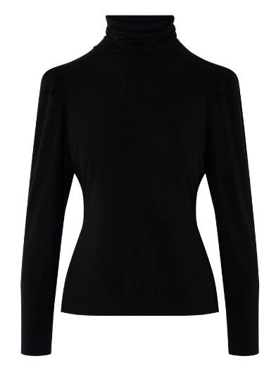 Tessa Turtleneck, Colour: Black, Size: Small