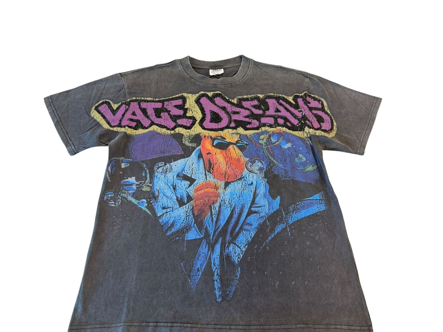Vale Forever - Camel Bling Big Tee Black, Shirt Size: S