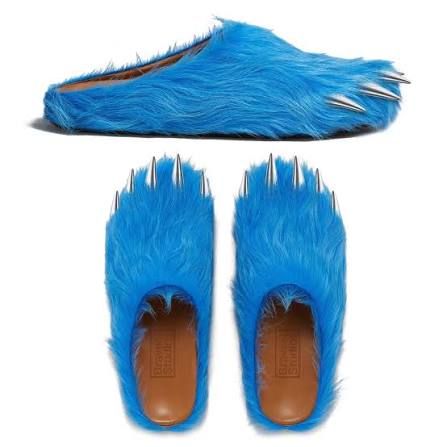 Bravest Bear Claws, Color: Blue, Shoe Size: 4