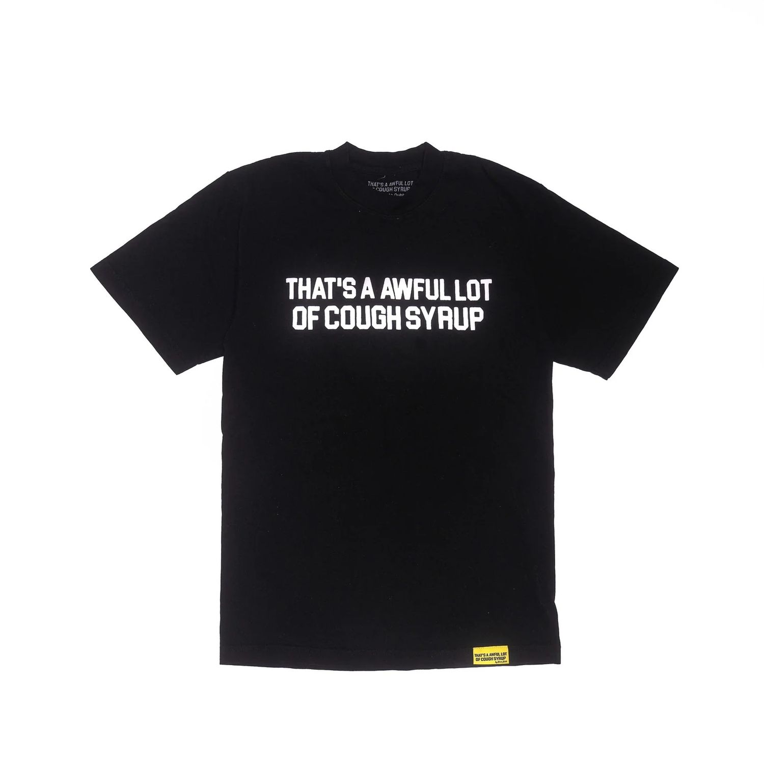 Classic Cough Syrup T-Shirt, Color: Black, Size: S