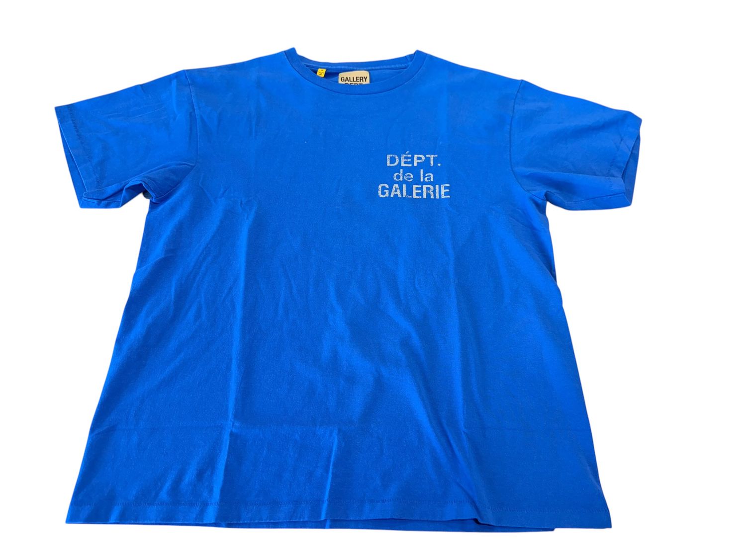 Gallery Dept Tee, Color: Royal, Shirt Size: S