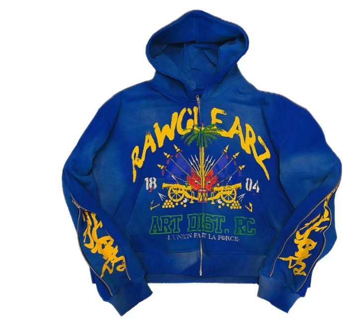 Rawclearz L’union zip up