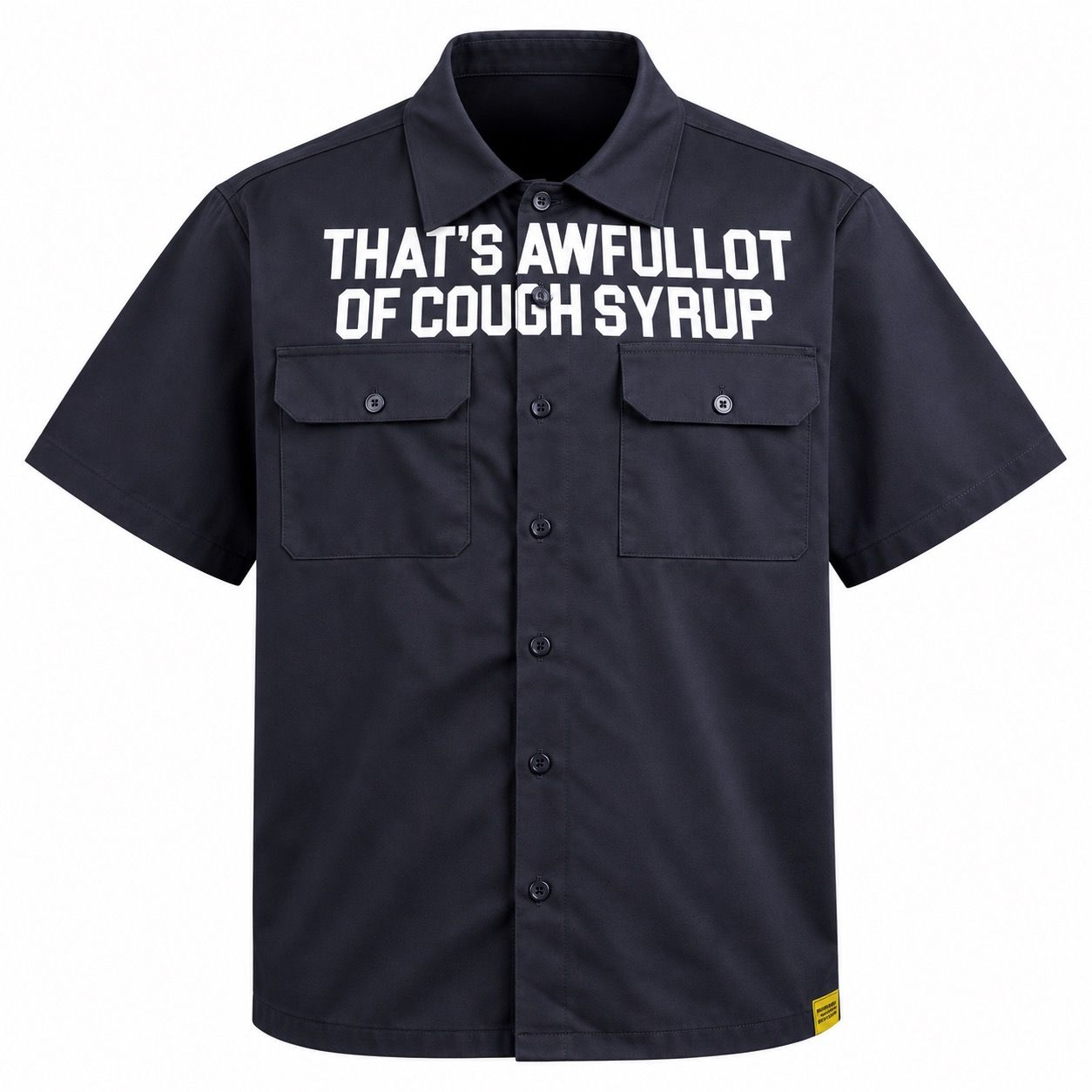 Awful Lot of Cough Syrup "Dickies" Button Down
