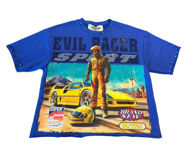 EVIL RACER CROPPED TEE