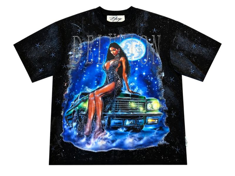 DELUSION CROPPED TEE