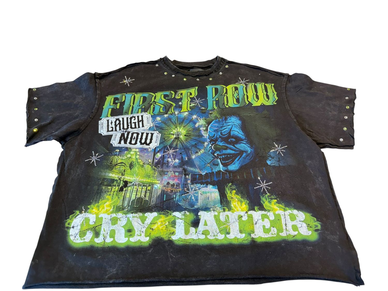 MIDNIGHT JOKER TEE, Color: Black, Size: M