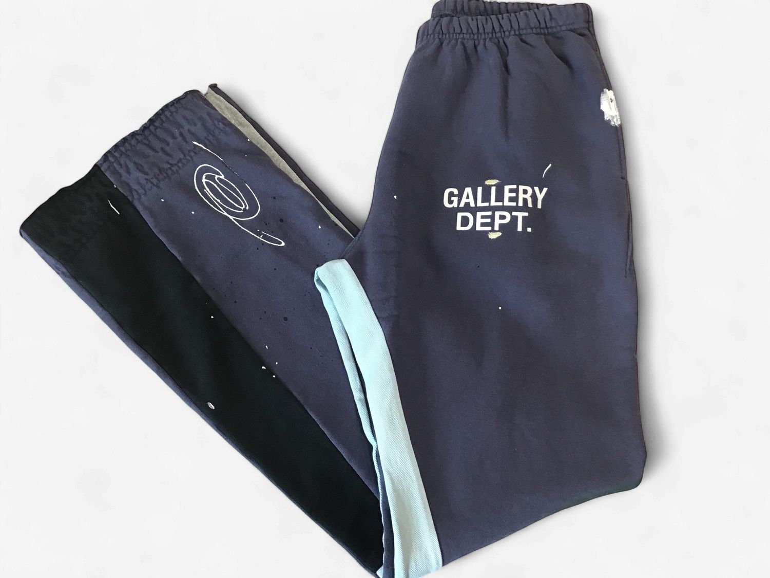 GALLERY NAVY FLARES, Color: Navy, Size: S