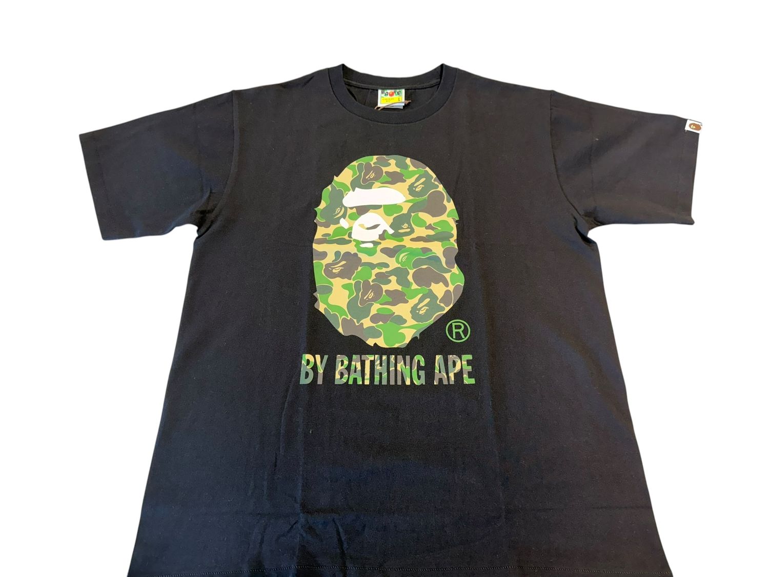 BAPE BLACK CAMO TEE, Color: Black Camo, Size: S