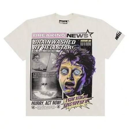 Hellstar- Brainwashed Breaking News, Shirt Size: S