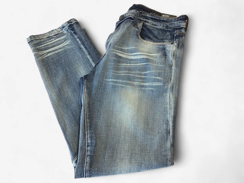 Slim Fit Medium Wash Jeans