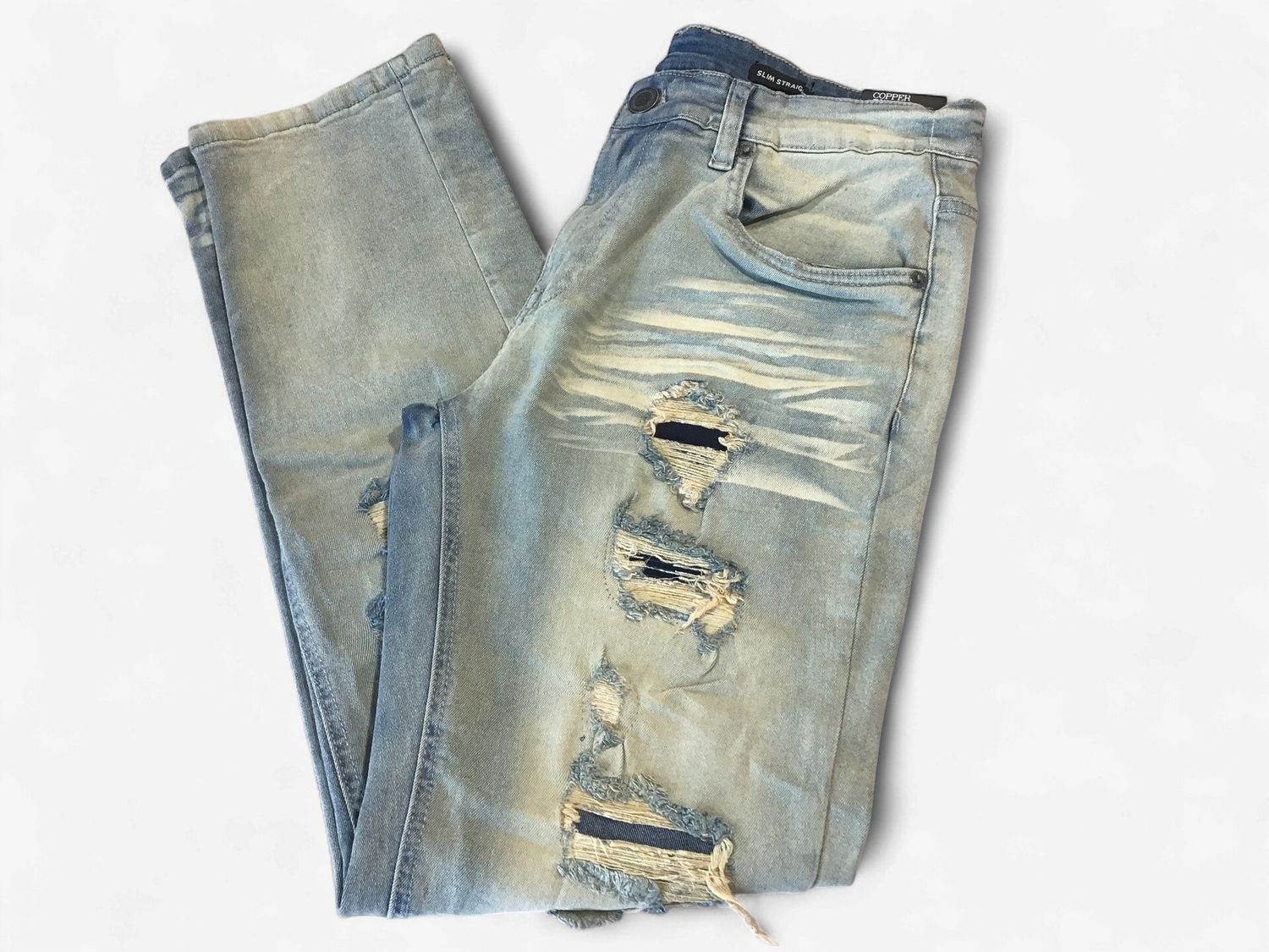 Rip &amp; Repair Jeans- Light Tint, Pants/Length size: 29/30