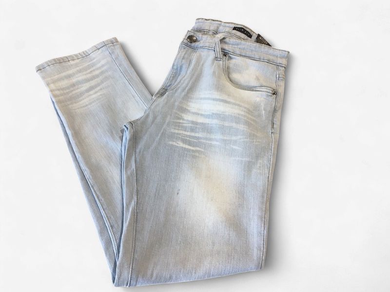Slim Fit Jeans- Ice Blue