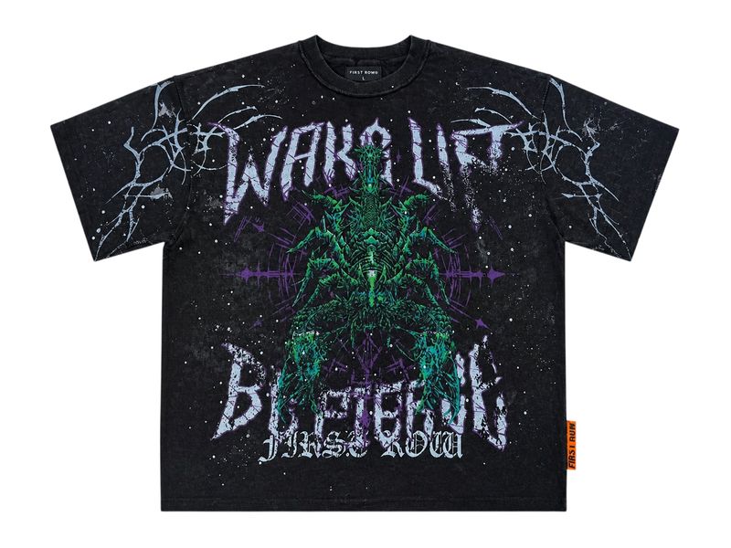 Be Fierce Silent Sting Scorpion Cropped Tee