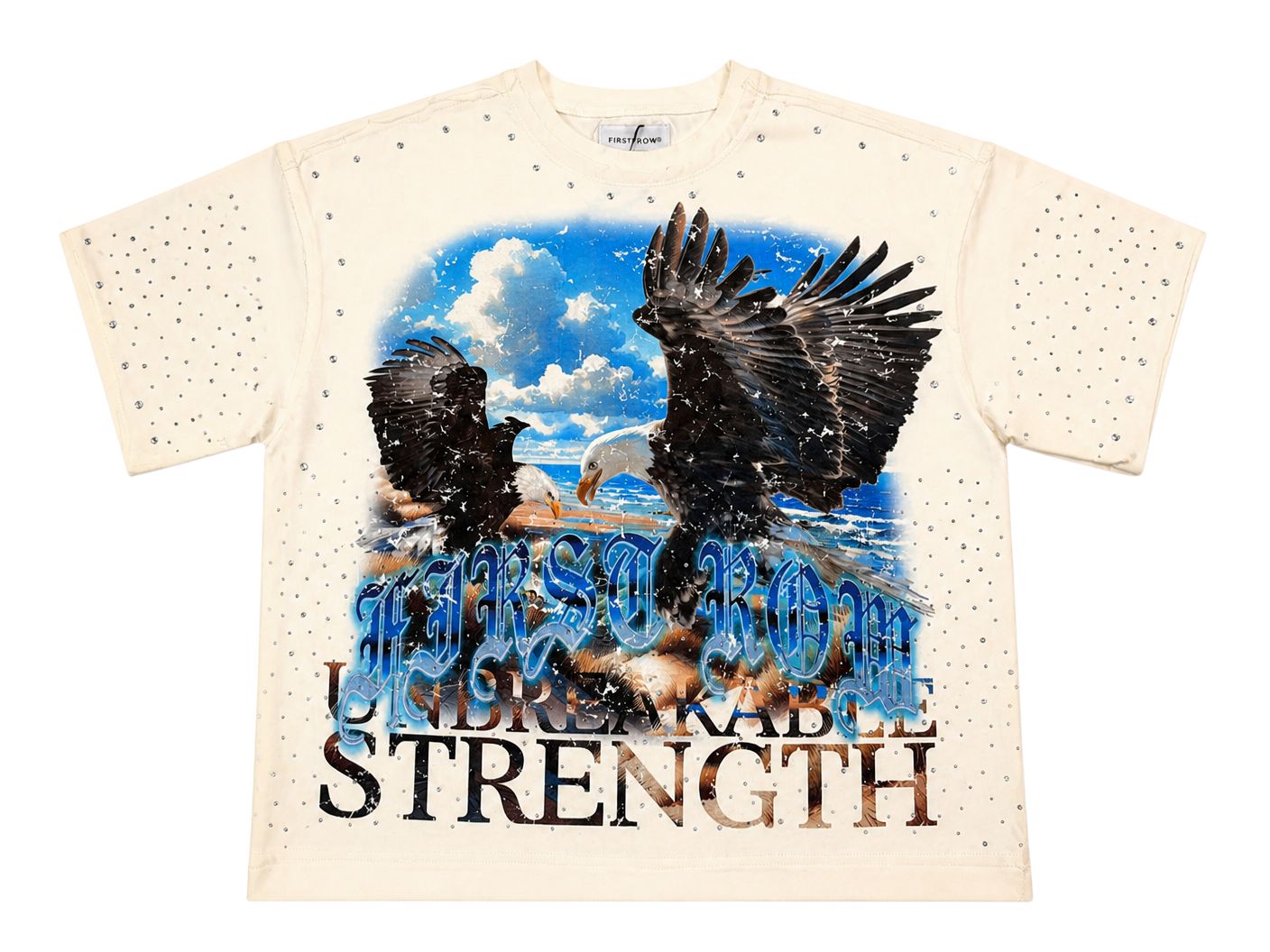 Above All Things Skyborne Tee, Color: Cream, Size: S