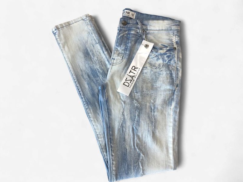 Disaster- Arctic Blue Skinny Jeans