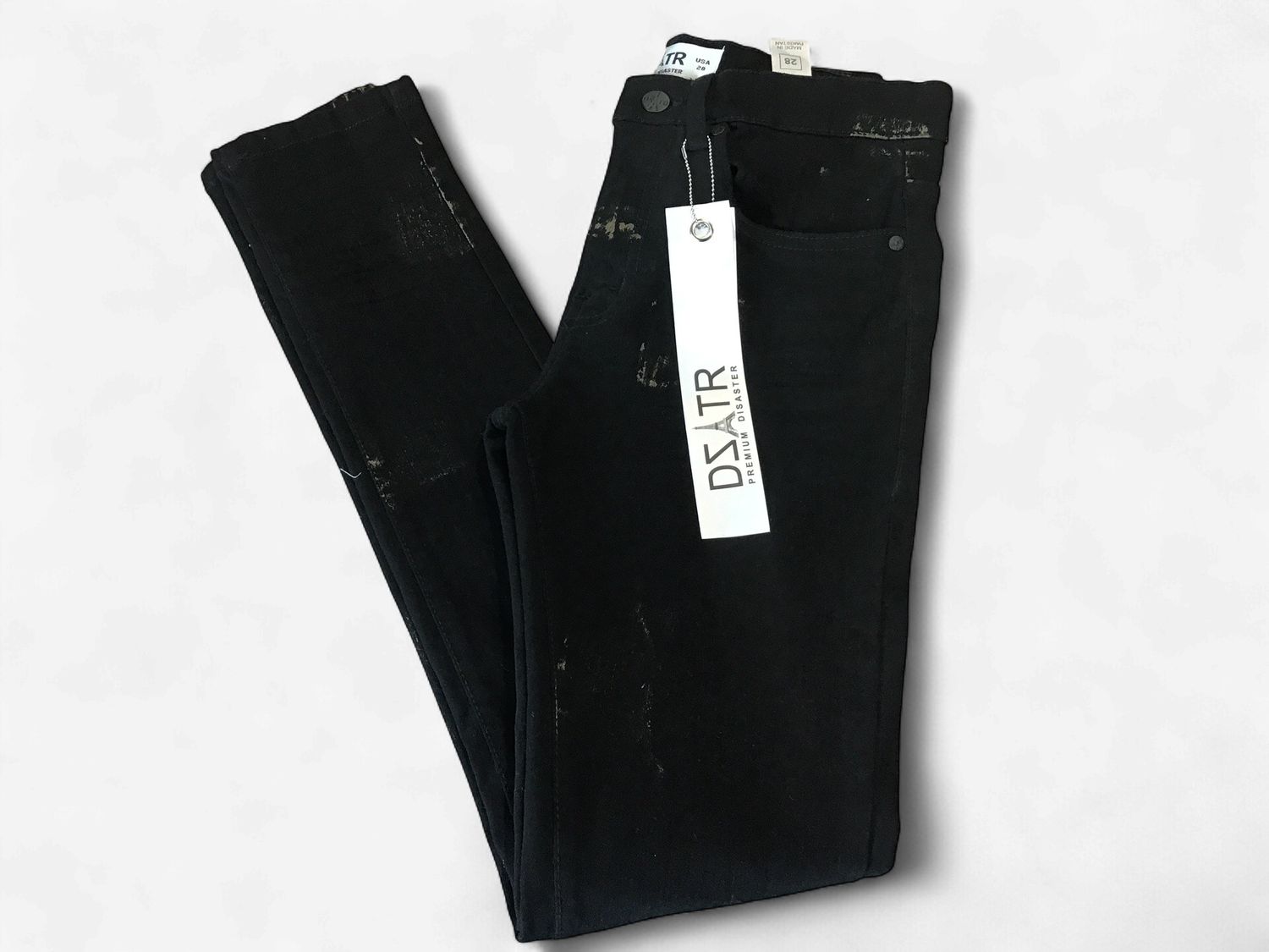 Disaster- Galaxy Black Skinny Jeans, Size: 28
