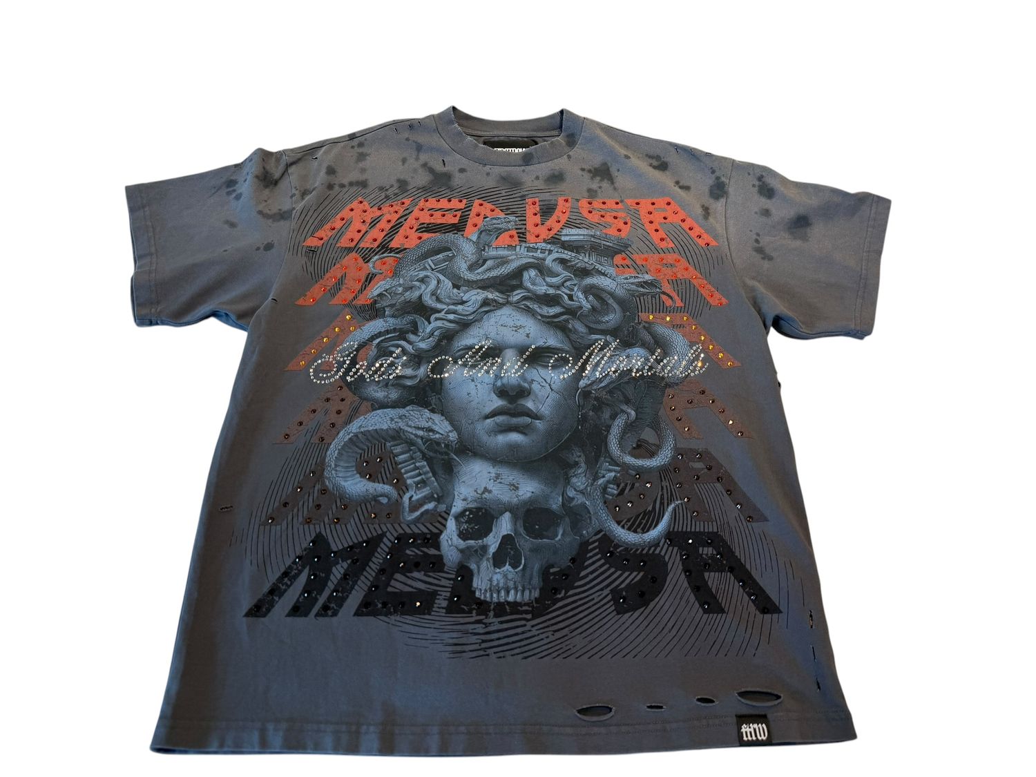 First Row- Medusa Tee, Shirt Size: S