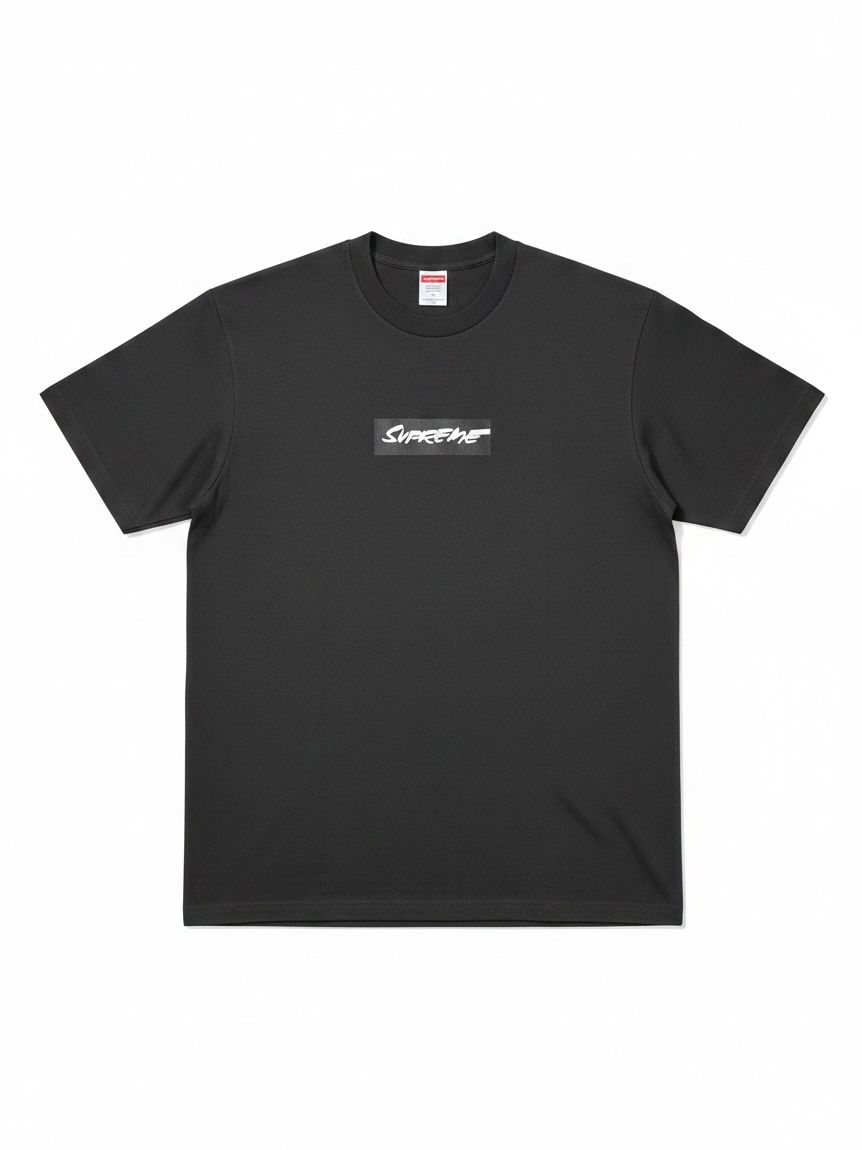 Supreme Futura Box Logo Tee, Color: Black, Size: S