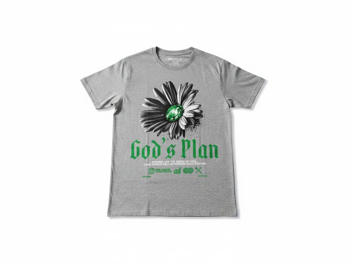 God’s Plan Tee, Shirt Size: S