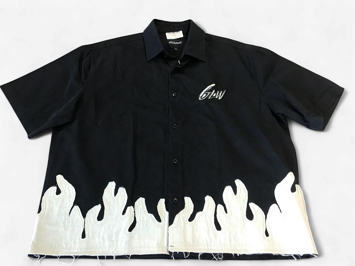 GLW- Flame Set Top, Color: Black, Shirt Size: M