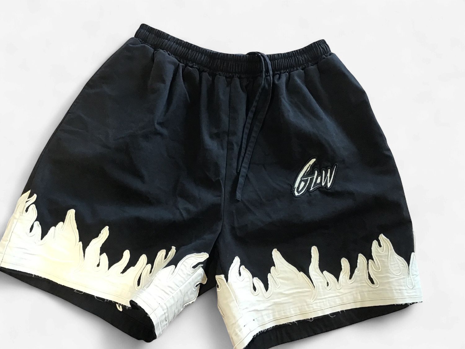 GLW- Flame Set Bottoms, Color: Black, Size: M