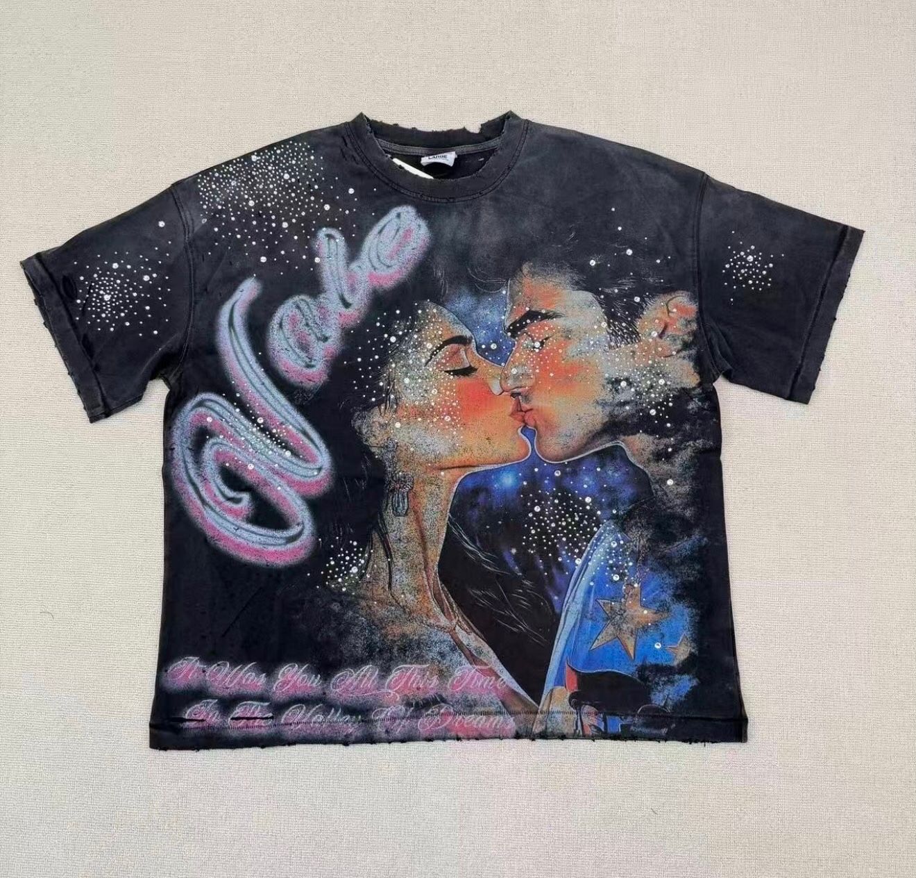 Vale Forever Babe Kiss Tee, Shirt Size: S