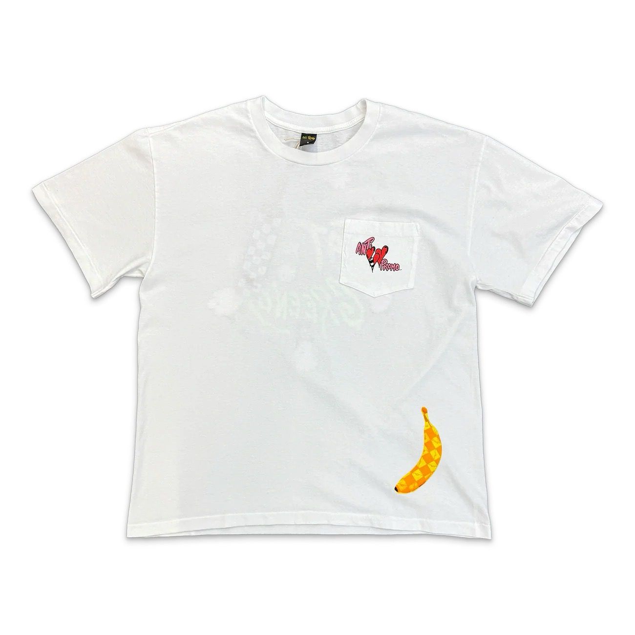 Matty Boy Anti Promo Eat Your Greens Tee, Shirt Size: S