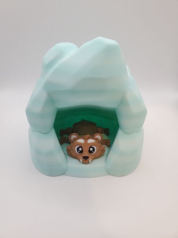 Sabretooth and ice cave