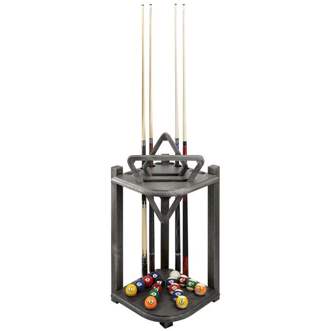 Silver Mist Double Thick Corner Cue Rack