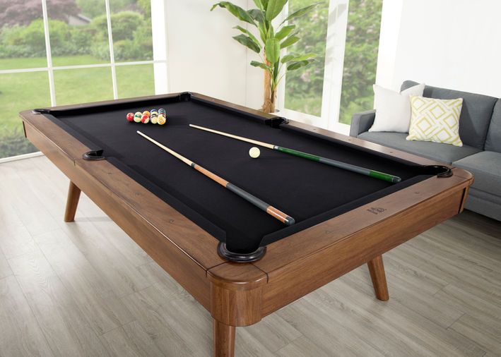 Elton 8' Pool Table in Walnut