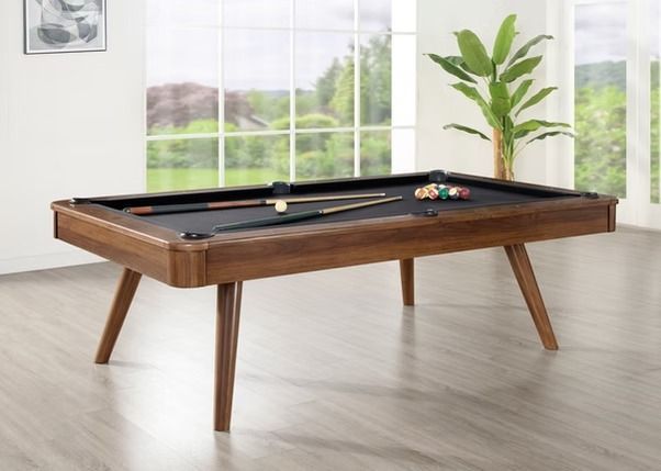 Elton 8' Pool Table in Walnut