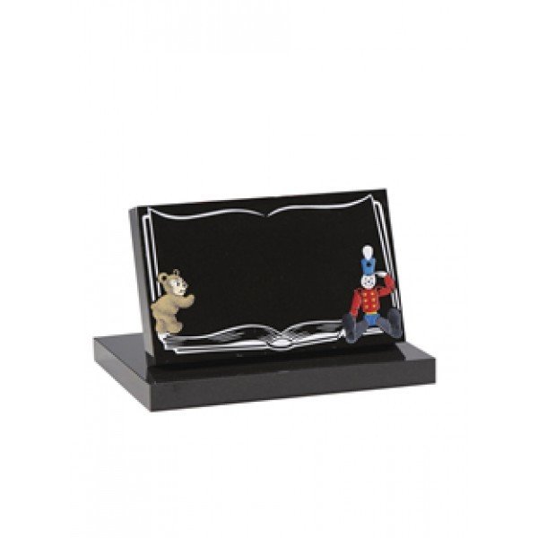 EC229 Black Granite Childrens Memorial