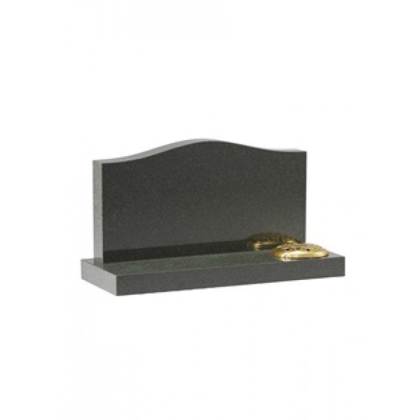 EC241 Coral Green Granite Cremation Headstone Memorial