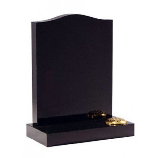 Black Granite Ogee Memorial