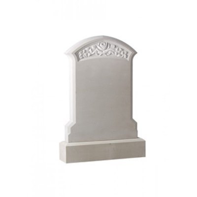 EC170 Nabresina headstone with Master craftsman quality carving.