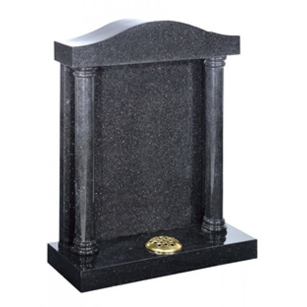 EC209 Star Galaxy Granite Temple Style Memorial
