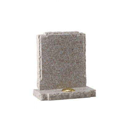 EC64 Light Brown Granite with check shaped shoulders and rustic edges.