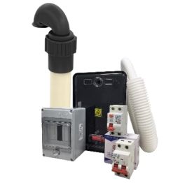 Kit para pilar monofásico + instalación + DCI + gestión para la conexión del medidor. Consultar Precio.