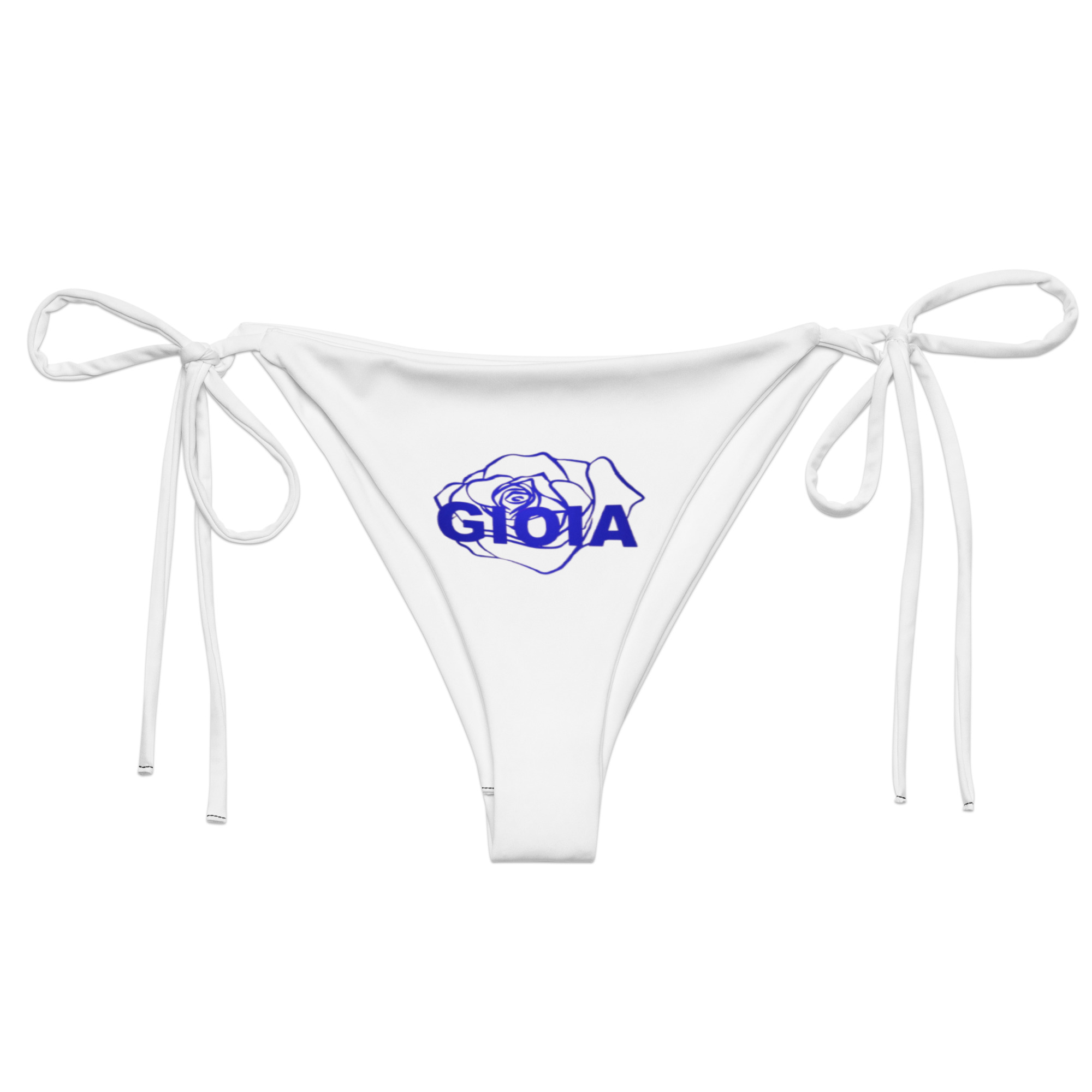 K Gioia All-Over Print Recycled String Bikini Bottom