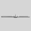 20" multi-purpose "Economy" straight bar w/ swivel