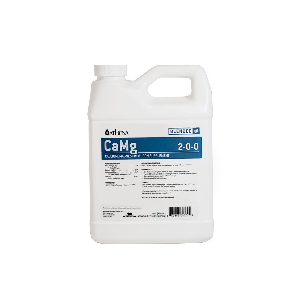 Athena CAL MG, Size: Cal Mg 32Oz/0.9L