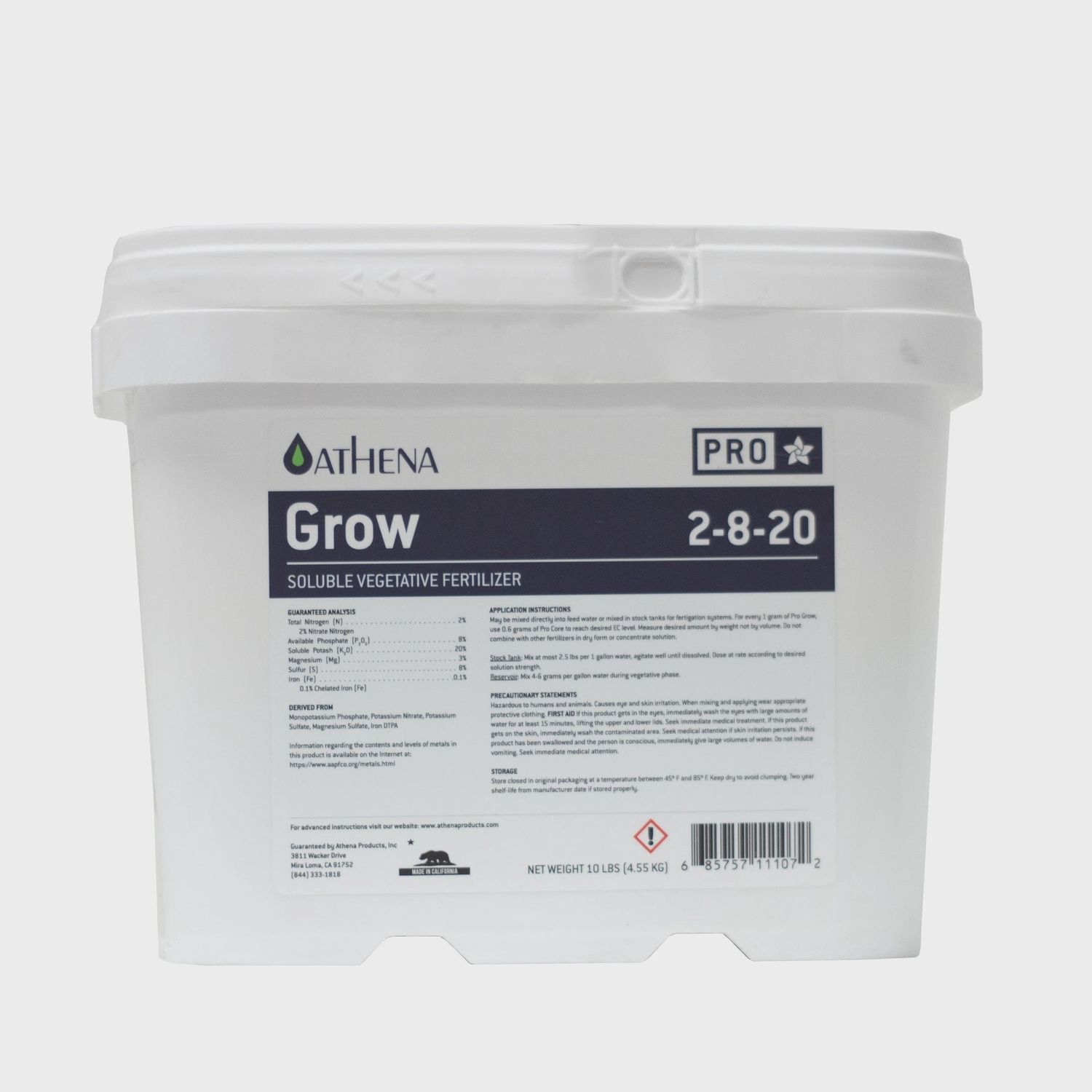 Athena Pro Line Grow, Size: 4.53KG / 10LB
