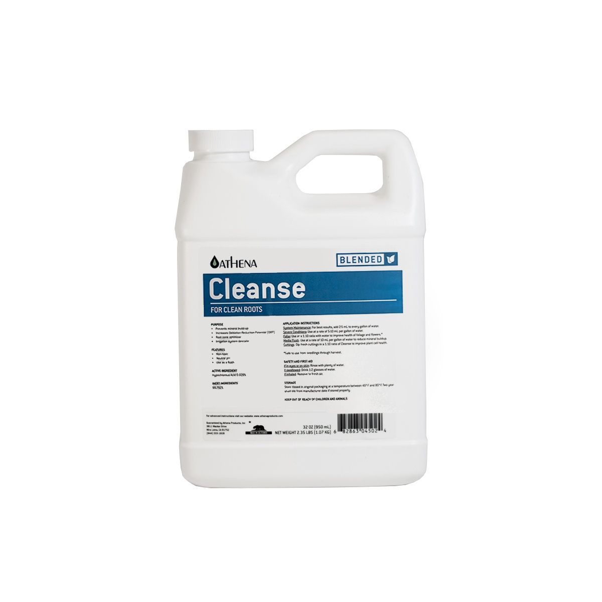 Athena Cleanse, Size: Cleanse 32Oz/0.9L