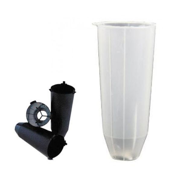 Crack Pot Liner - Pliable 0.85L  (40mm) - Black