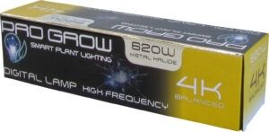 Pro Grow MH 620W Lamp, Colour: 4K