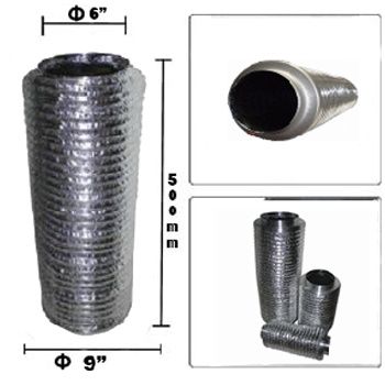 Silencer, Size: SILENCER_6X50CM