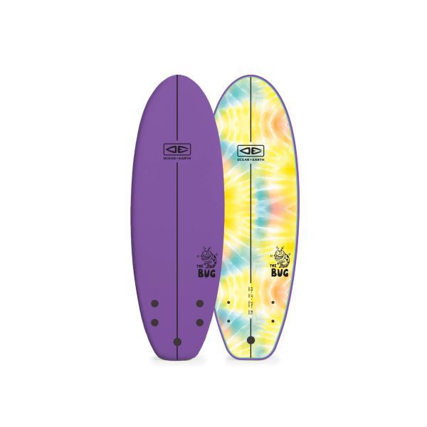 Bug Softboard 5'6 - Ocean &amp; Earth
